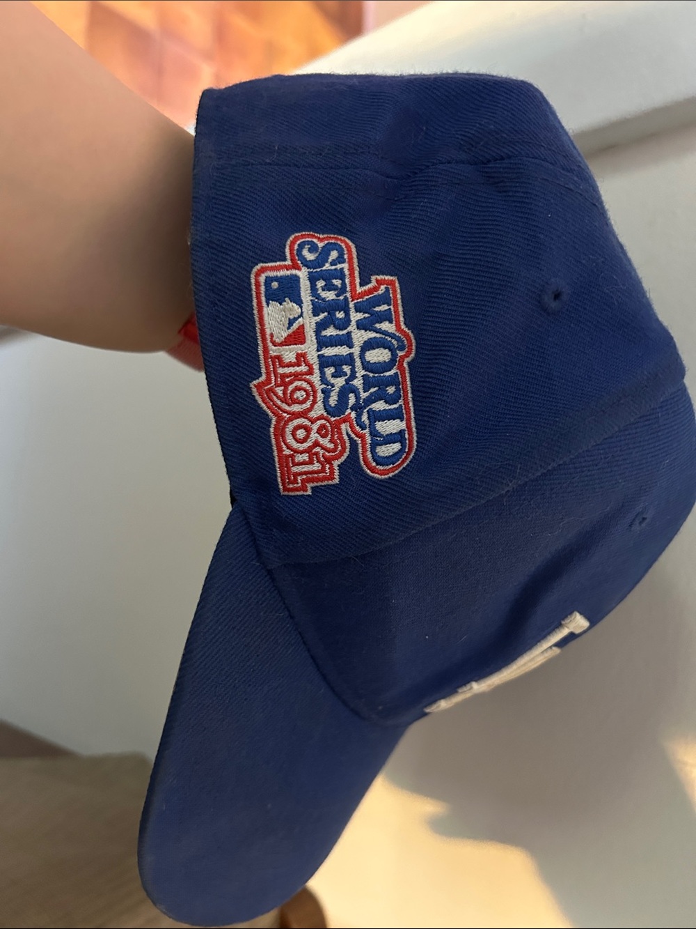 LA Baseball Cap - Blue - OSFA - Picture 3 of 4